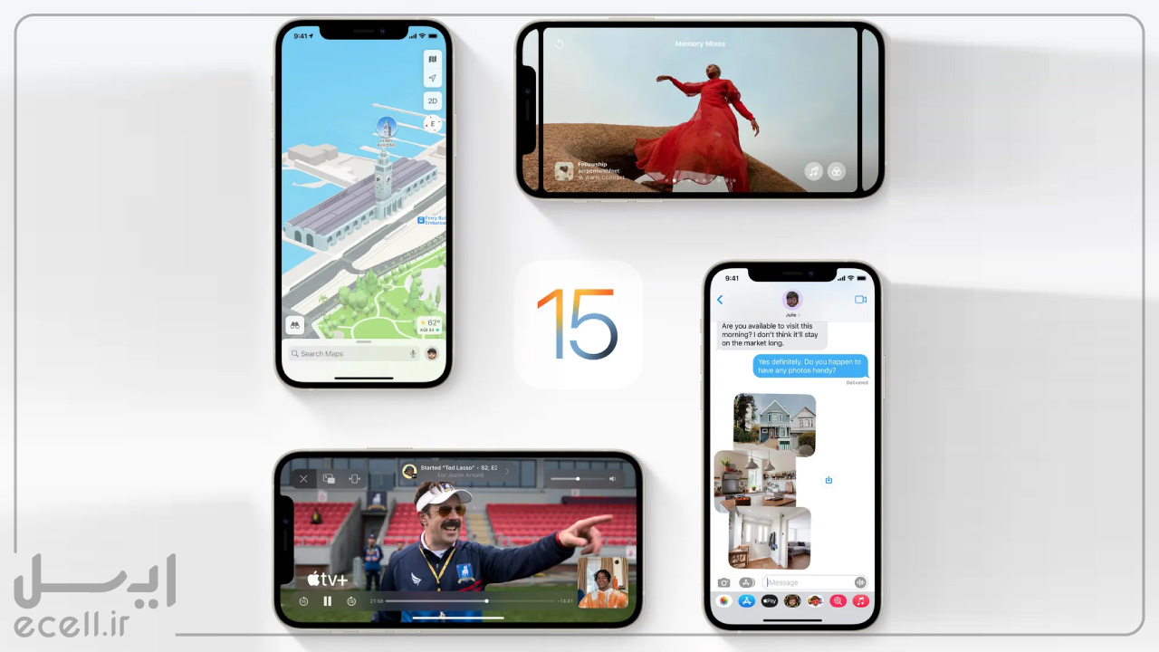 Screen Time آی او اس 15 