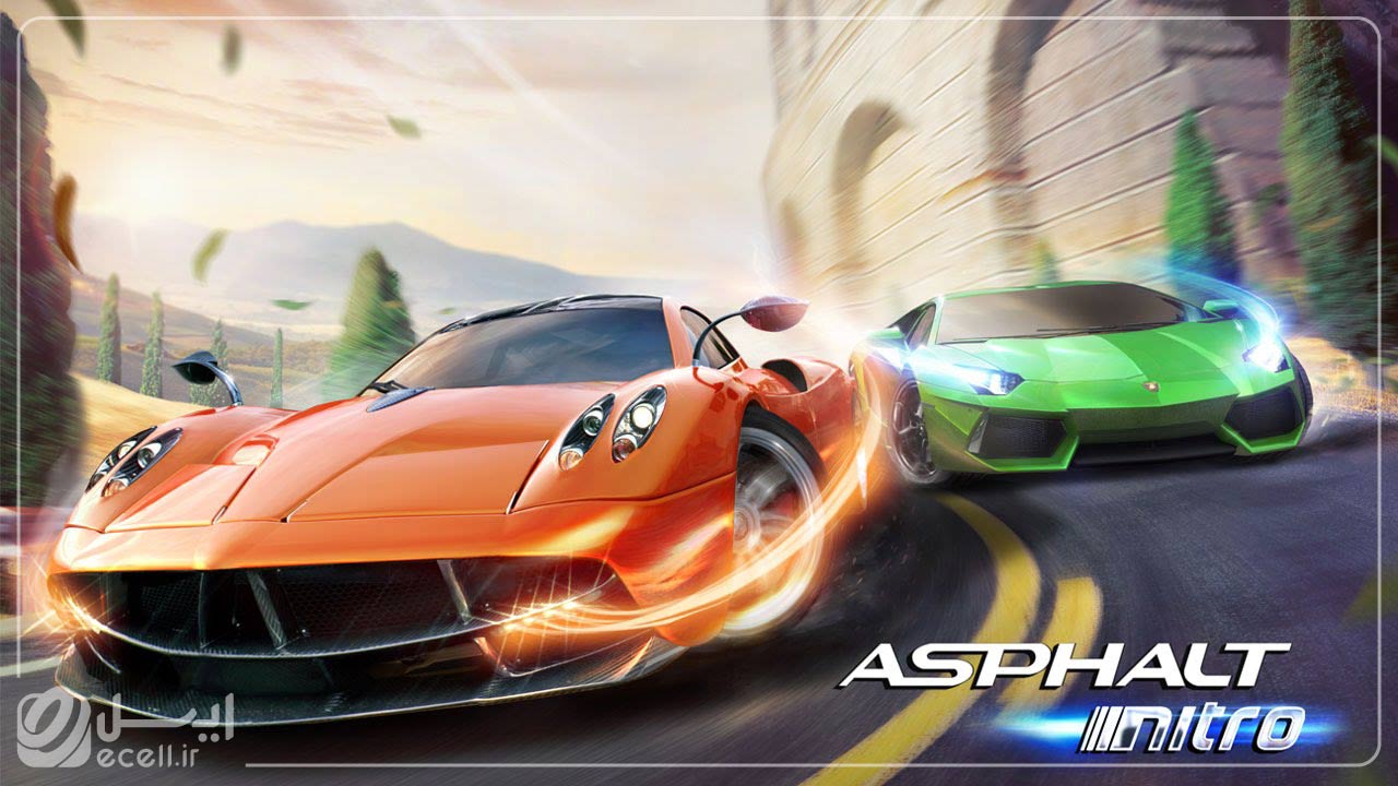 Asphalt Nitro بهترین بازی های موبایل