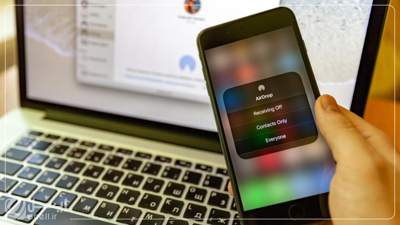 نحوه استفاده از ایردراپ اپل