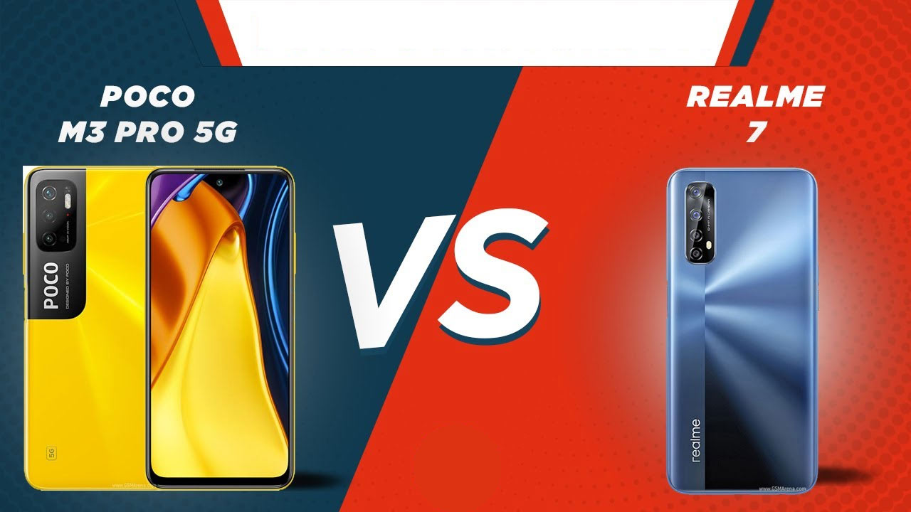 مقایسه Realme 7 5G و پوکو M3 Pro 5G