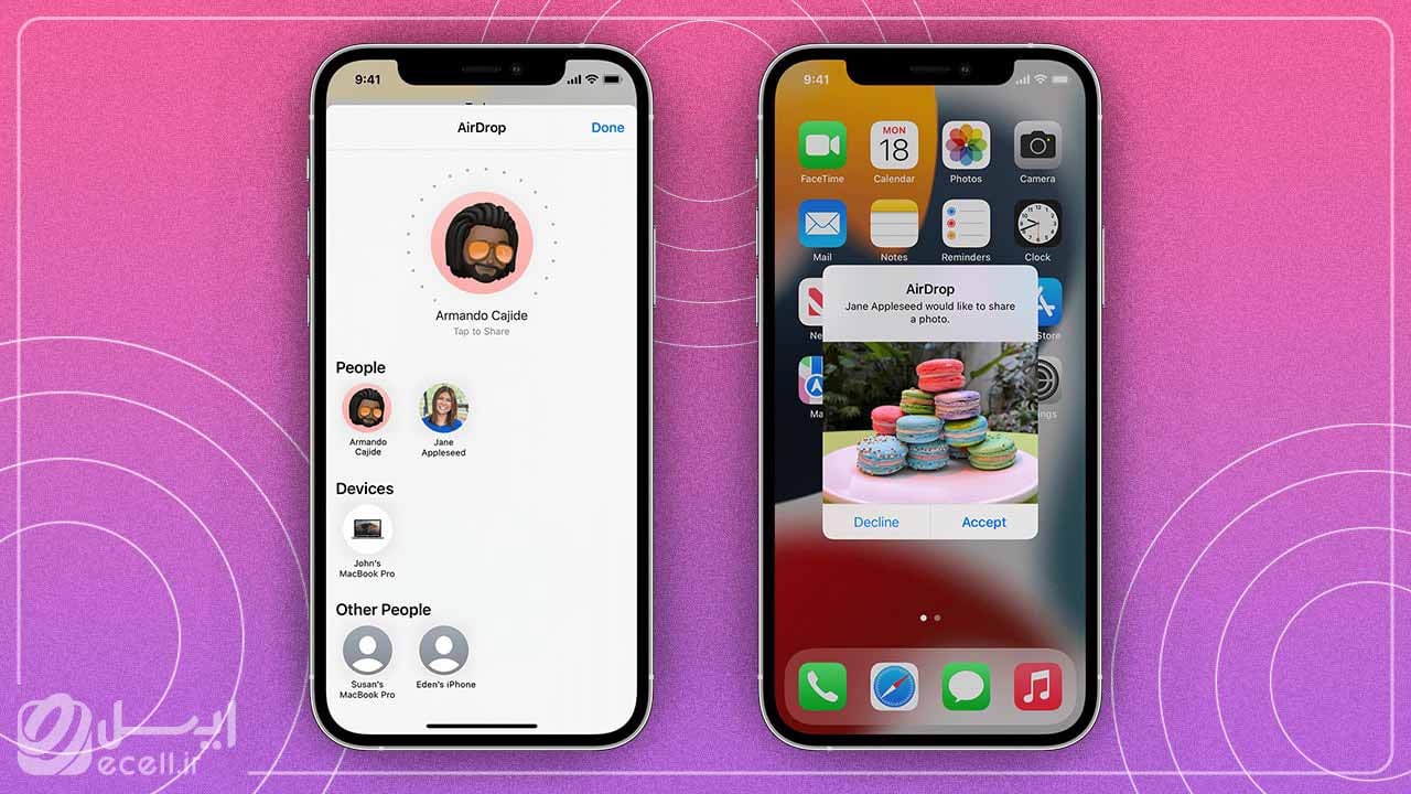 آشنایی با ایر دراپ apple