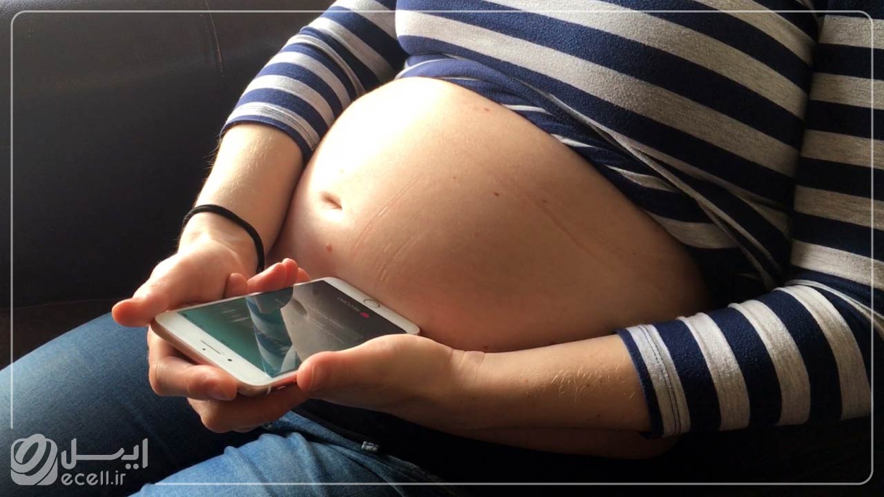مضرات موبایل برای زنان باردار