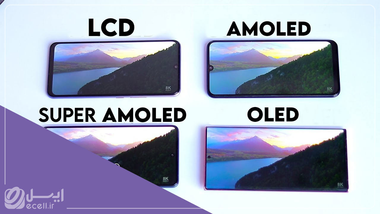 تفاوت میان AMOLED، OLED و Super AMOLED