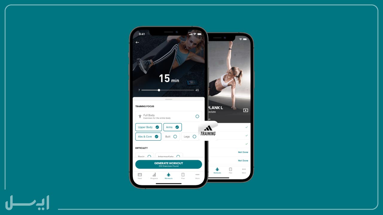 Addidas Traning by Runtast- برنامه های کاهش وزن