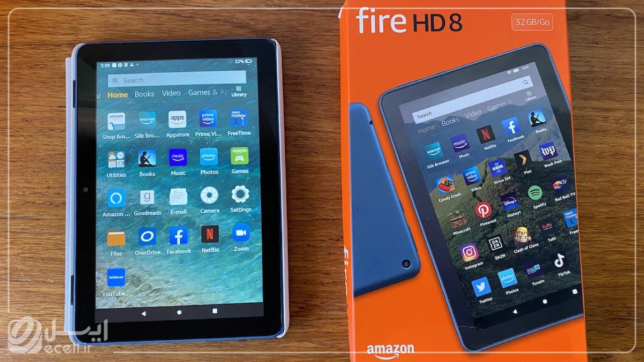 تبلت آمازون Fire HD 8 بهترین تبلت های بازار