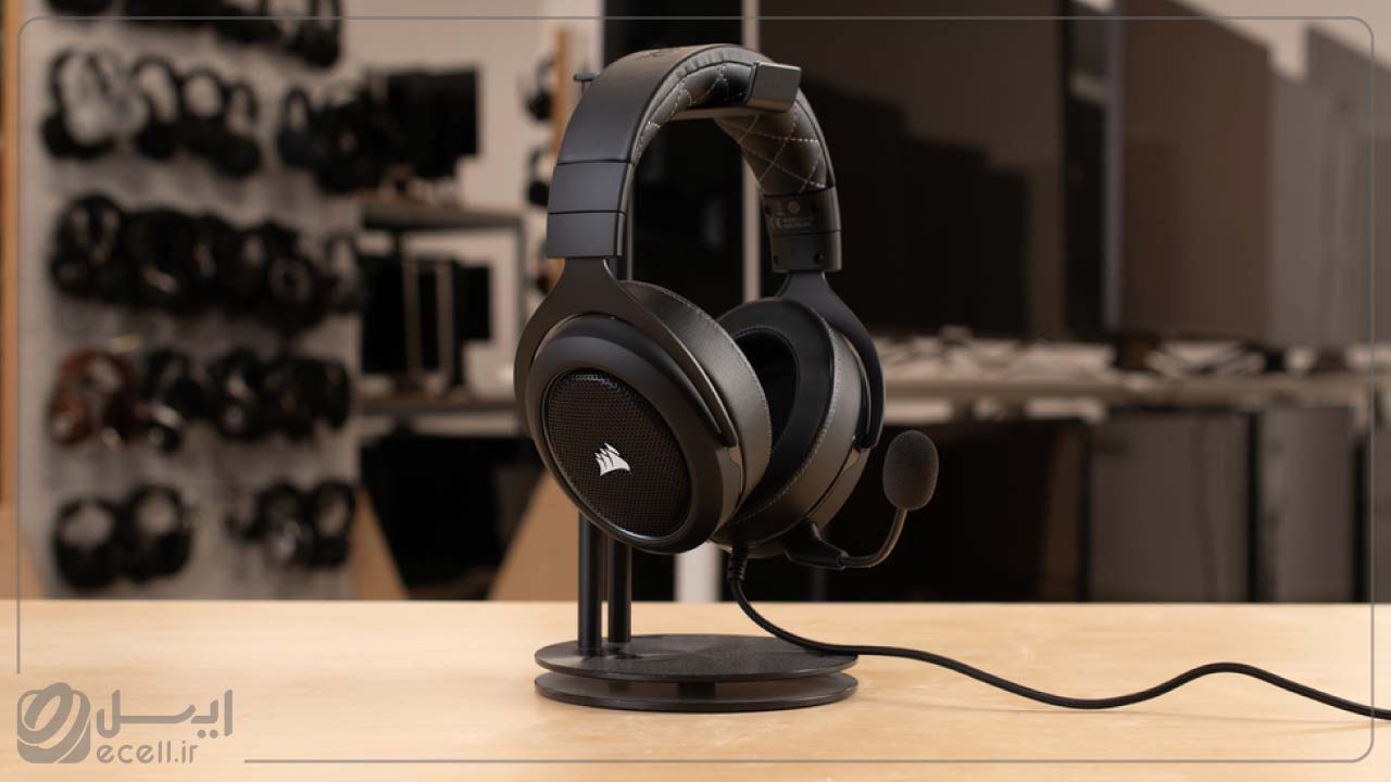 Corsair HS60 PRO Gaming Headset بهترین هدفون گیمینگ زیر یک میلیون