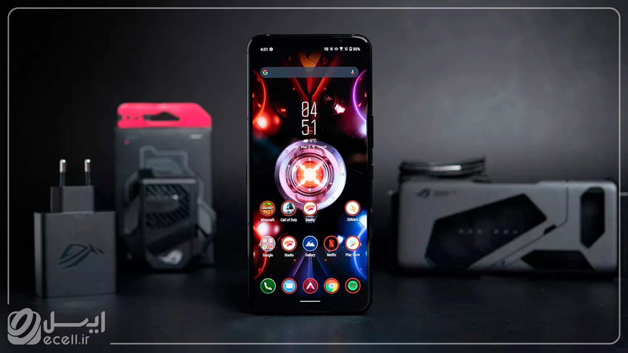 بهترین گوشی های گیمینگ- Asus ROG Phone 5