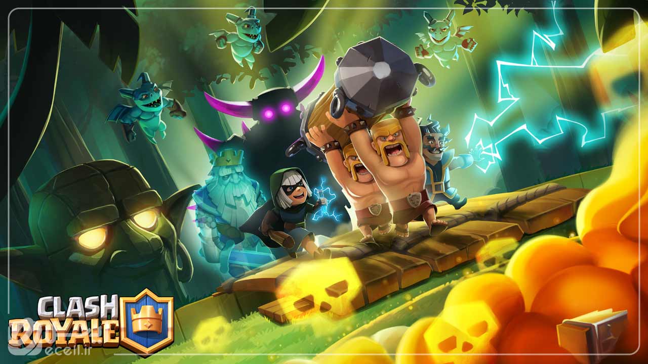 بهترین بازی های آنلاین اندروید- بازی Clash Royale