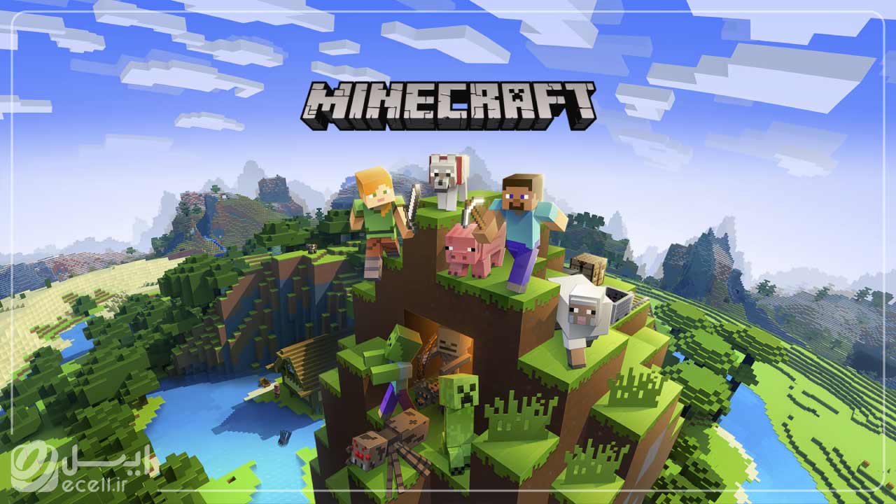 بهترین بازی های آنلاین اندروید- بازی Minecraft