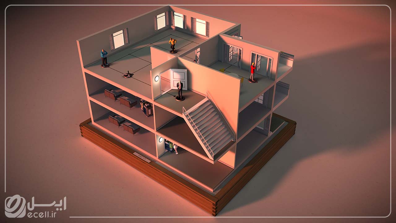 Hitman GO بهترین بازی های استراتژیک اندروید آنلاین 