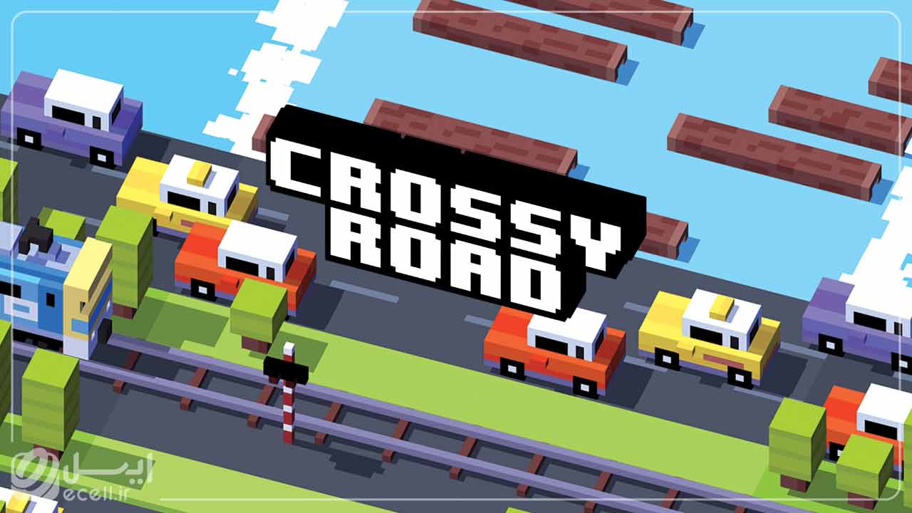 بهترین بازی های چند نفره ios- بازی عبور از خیابان Crossy Road