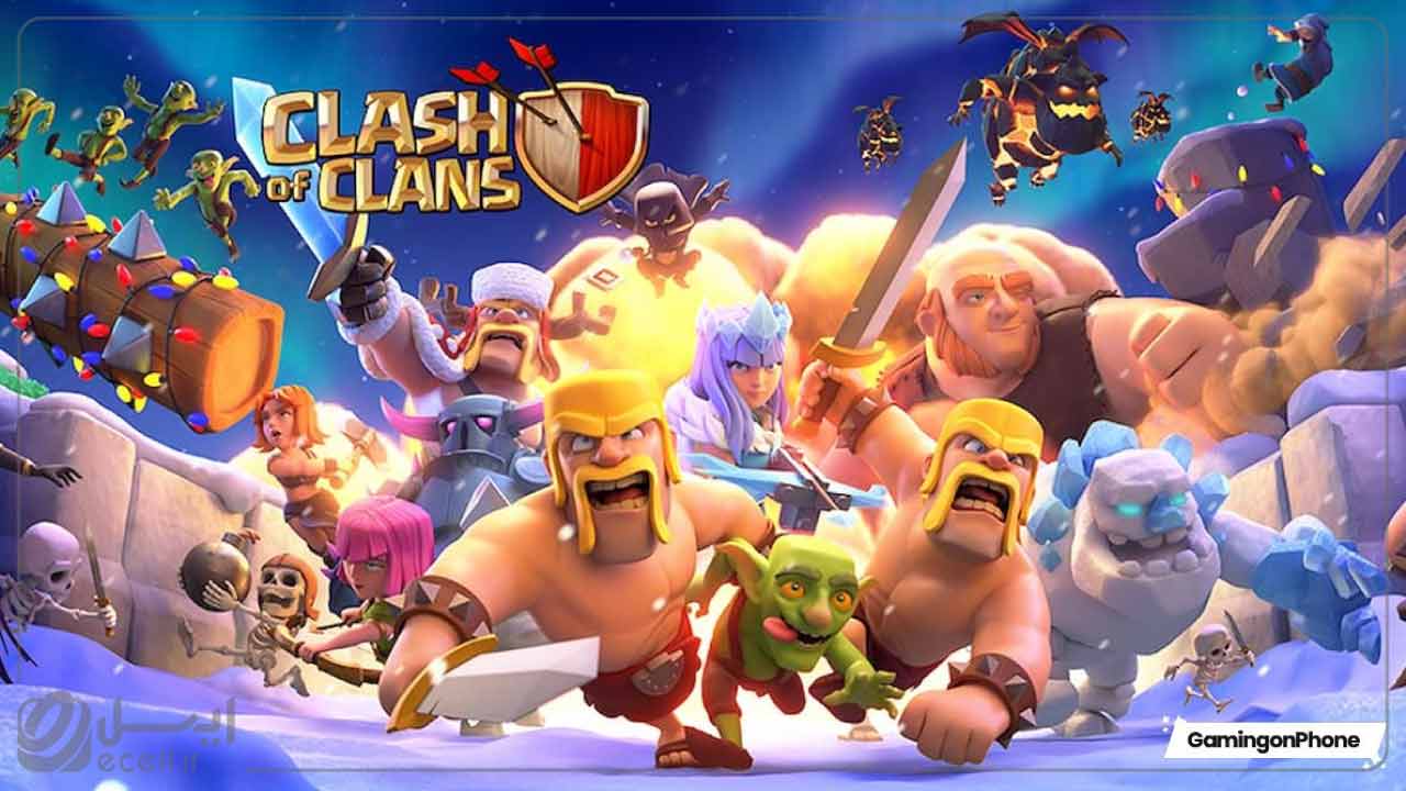 بهترین بازی های چند نفره آیفون- بازی Clash of Clan
