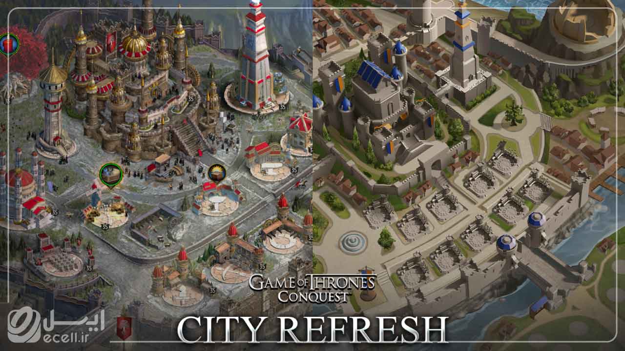 بهترین بازی های استراتژی ios - Game of Thrones: Conquest