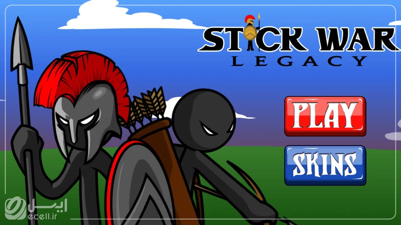 بهترین بازی های استراتژیک آیفون- Stick War: Legacy