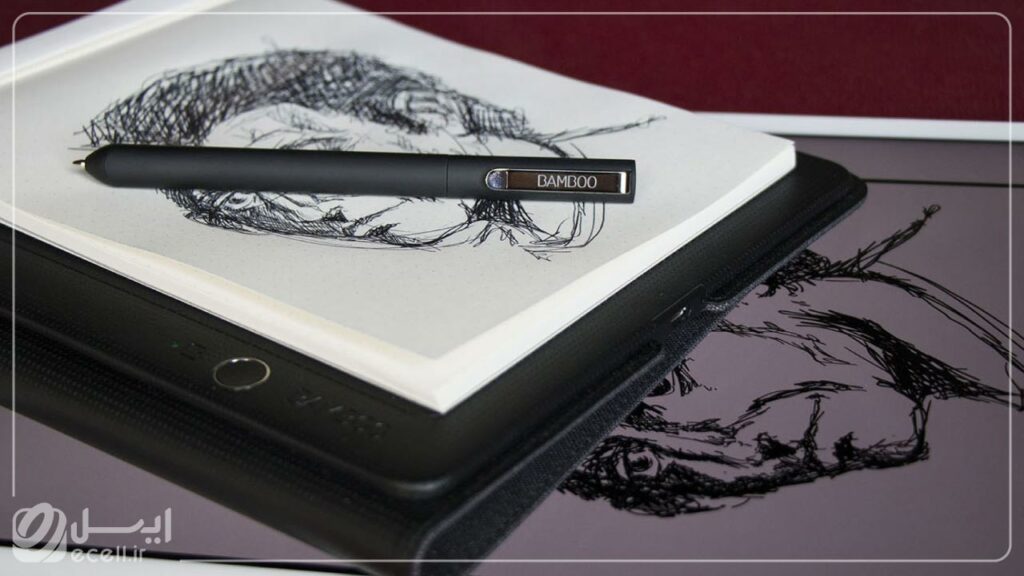 دفترچه یادداشت دیجیتال Wacom Bamboo Folio Smartpad بهترین قلم هوشمند