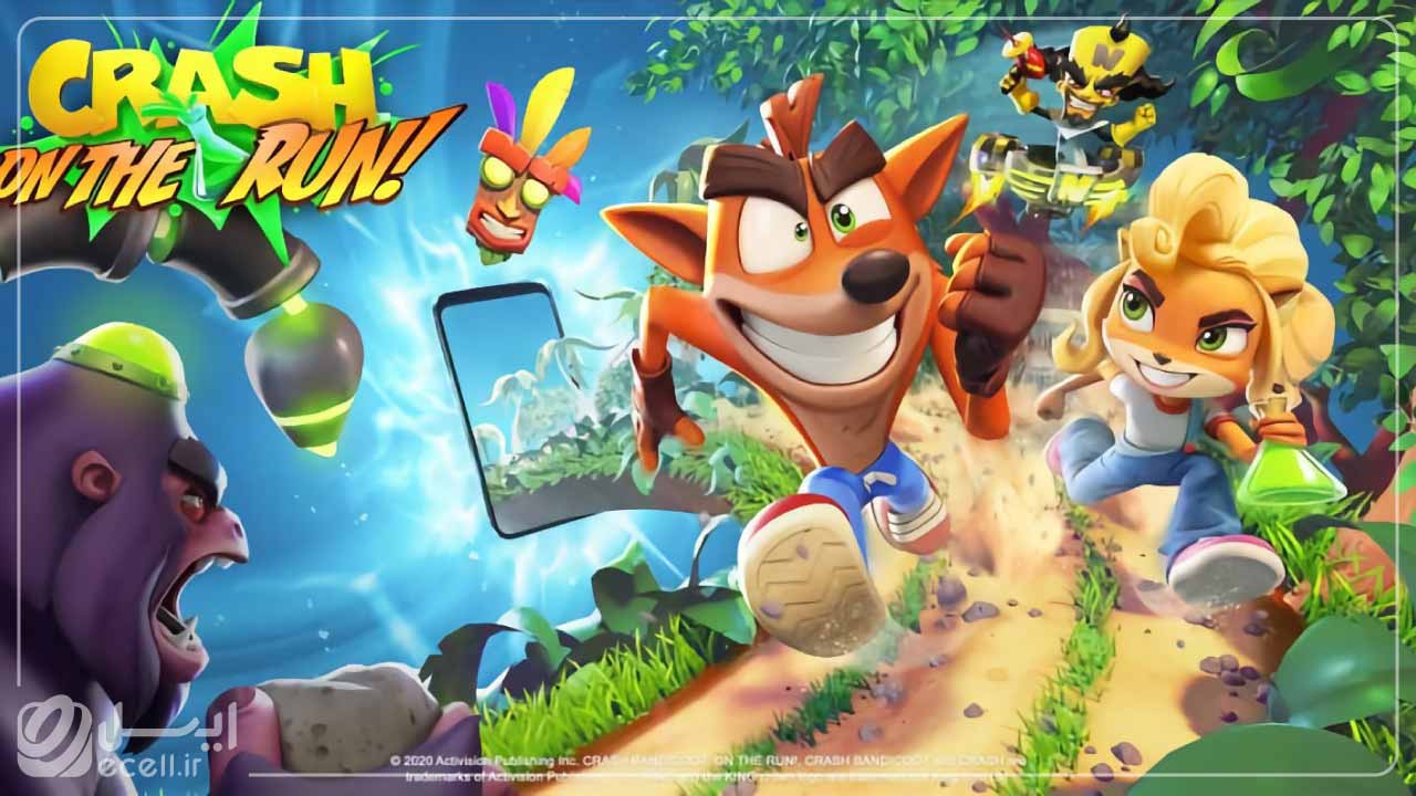 بهترین بازی‌های رایگان - Crash Bandicoot: On the Run