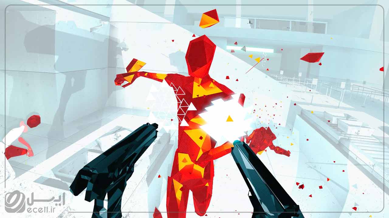 بهترین بازی های واقعیت مجازی- Superhot VR