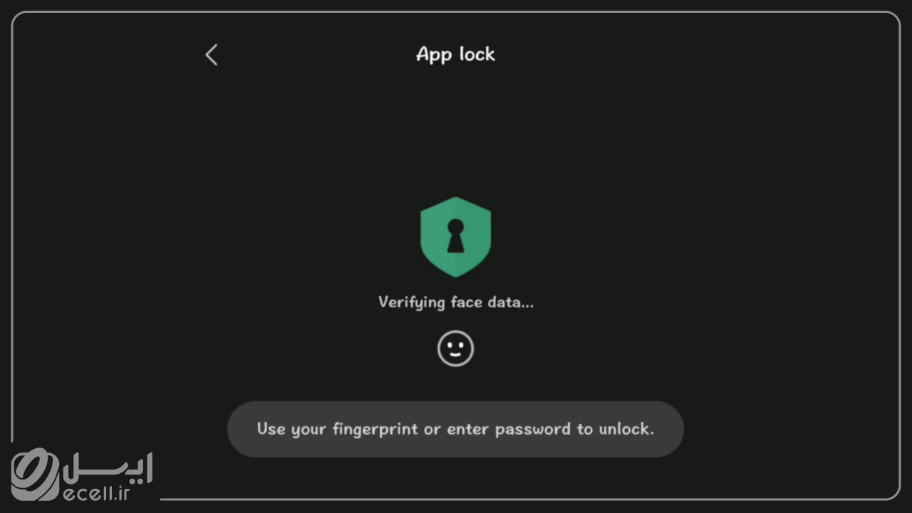 حالات مختلف APP Lock گوشی شیائومی