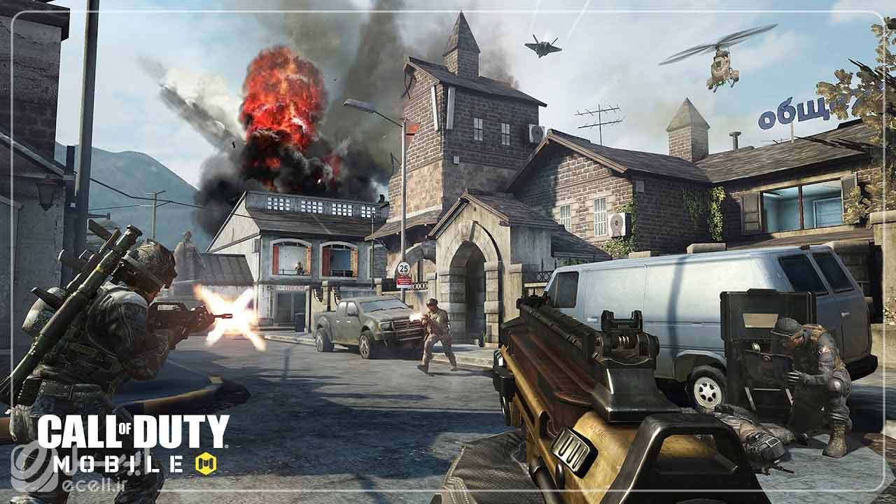 Call of duty بازی اکشن اندروید 