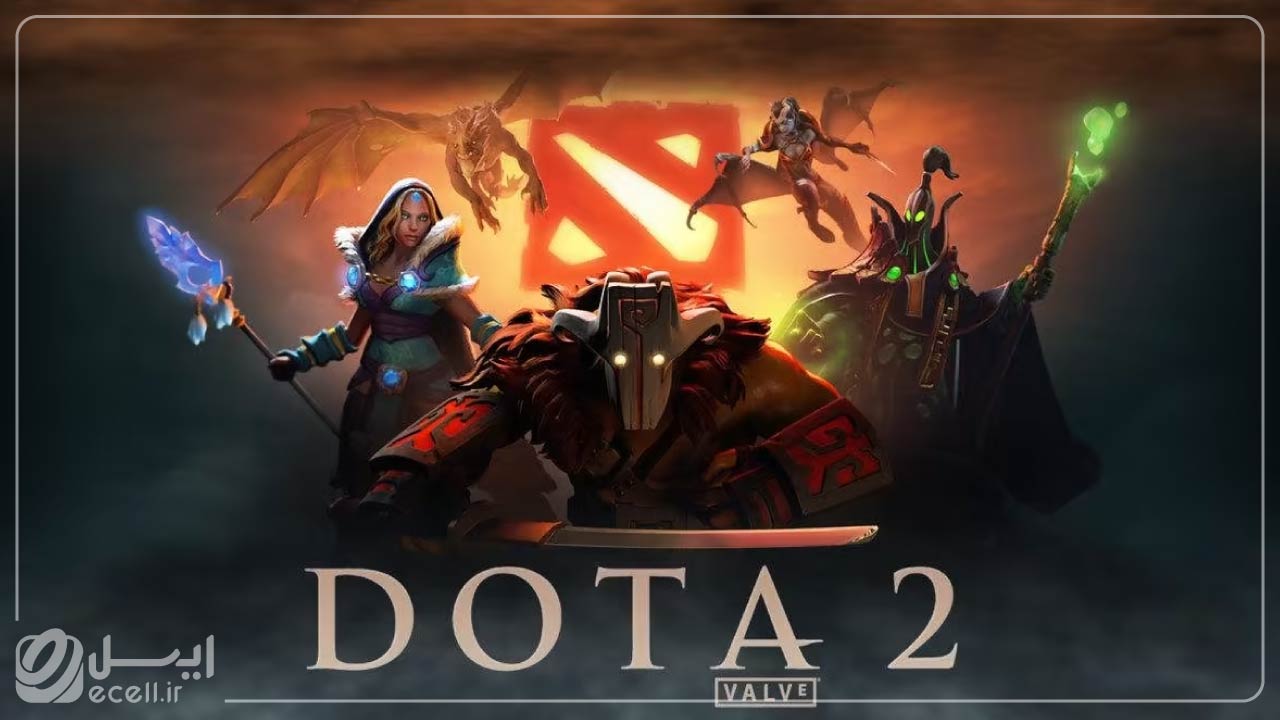 DoTA 2 بهترین بازی‌ های آنلاین کامپیوتر