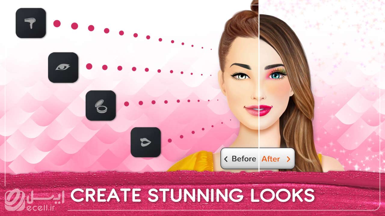 Fashion & Beauty Makeup Artist بهترین بازی آرایشی دخترانه