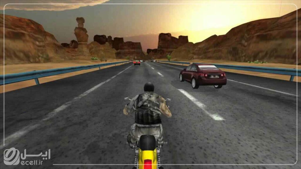 Highway rider از بهترین بازی‌های موتورسواری