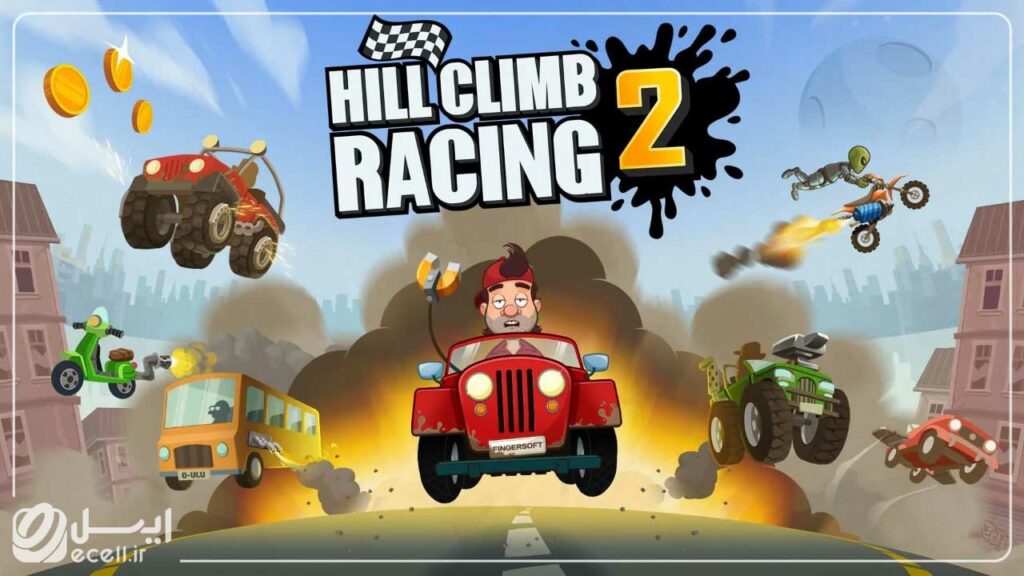 Hill Climb Racing 2 بهترین بازی ماشین اندروید آفلاین