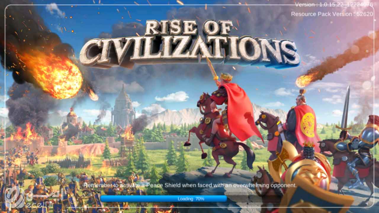 Rise of Civilization بازی جنگی اندروید