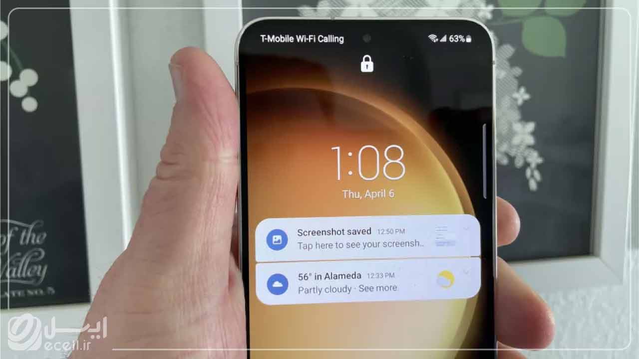 شخصی سازی گوشی ساموسنگ- اعلان‌های صفحه قفل گوشی رو سفارشی کنین