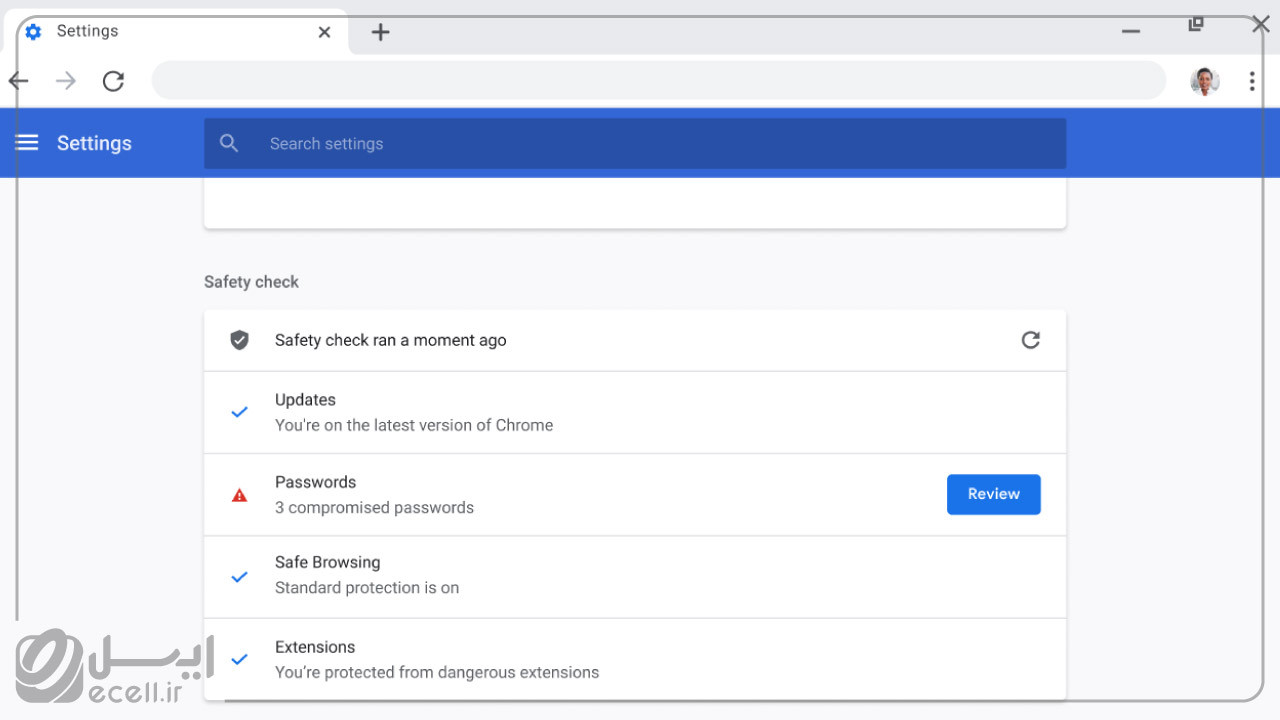 از بررسی ایمنی Chrome استفاده کنین