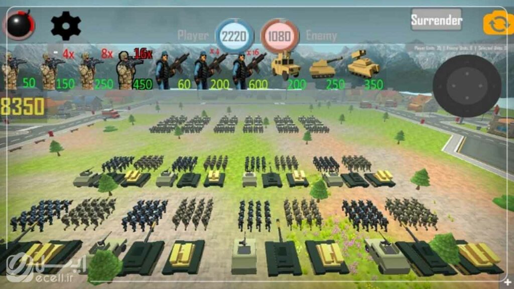 World War 3: European Wars بازی اکشن اندروید 