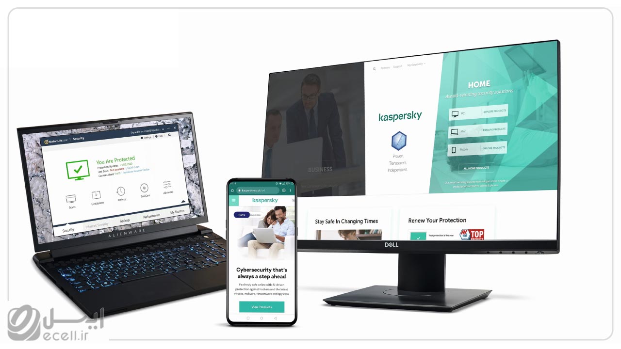 Kaspersky بهترین آنتی‌ویروس گوشی سامسونگ
