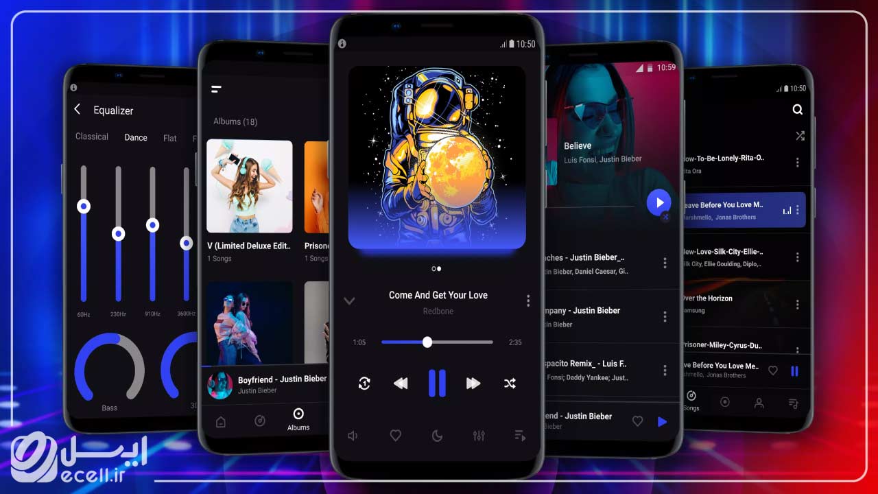 MP3 Player بهترین برنامه‌های پخش کننده موسیقی برای اندروید 
