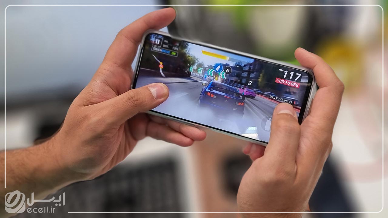 تجربه بازی با بلک شارک 4 در اجرای بازی Asphalt 9