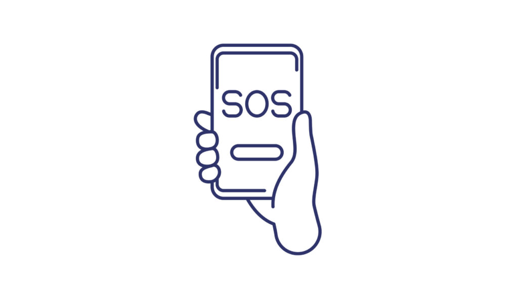 دکمه SOS در گوشی چیست؟