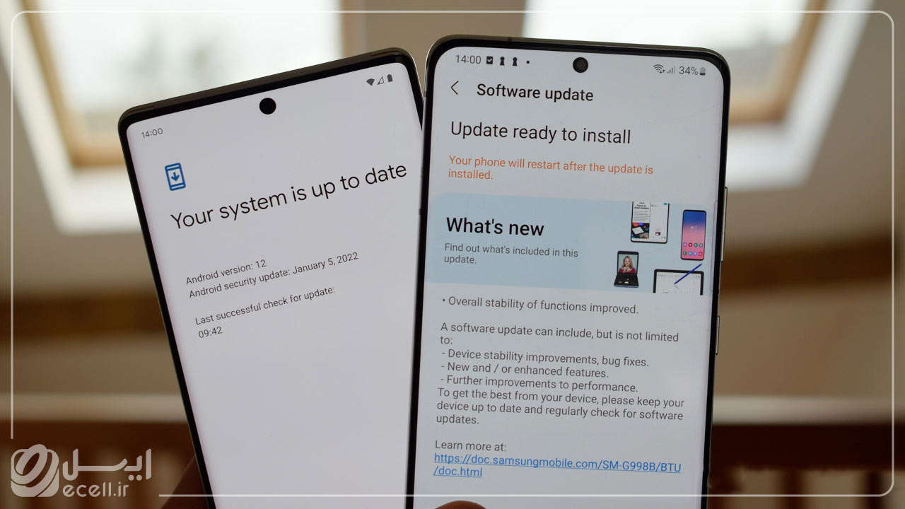 به‌روزرسانی گوشی سامسونگ به آخرین نسخه‌ی موجود