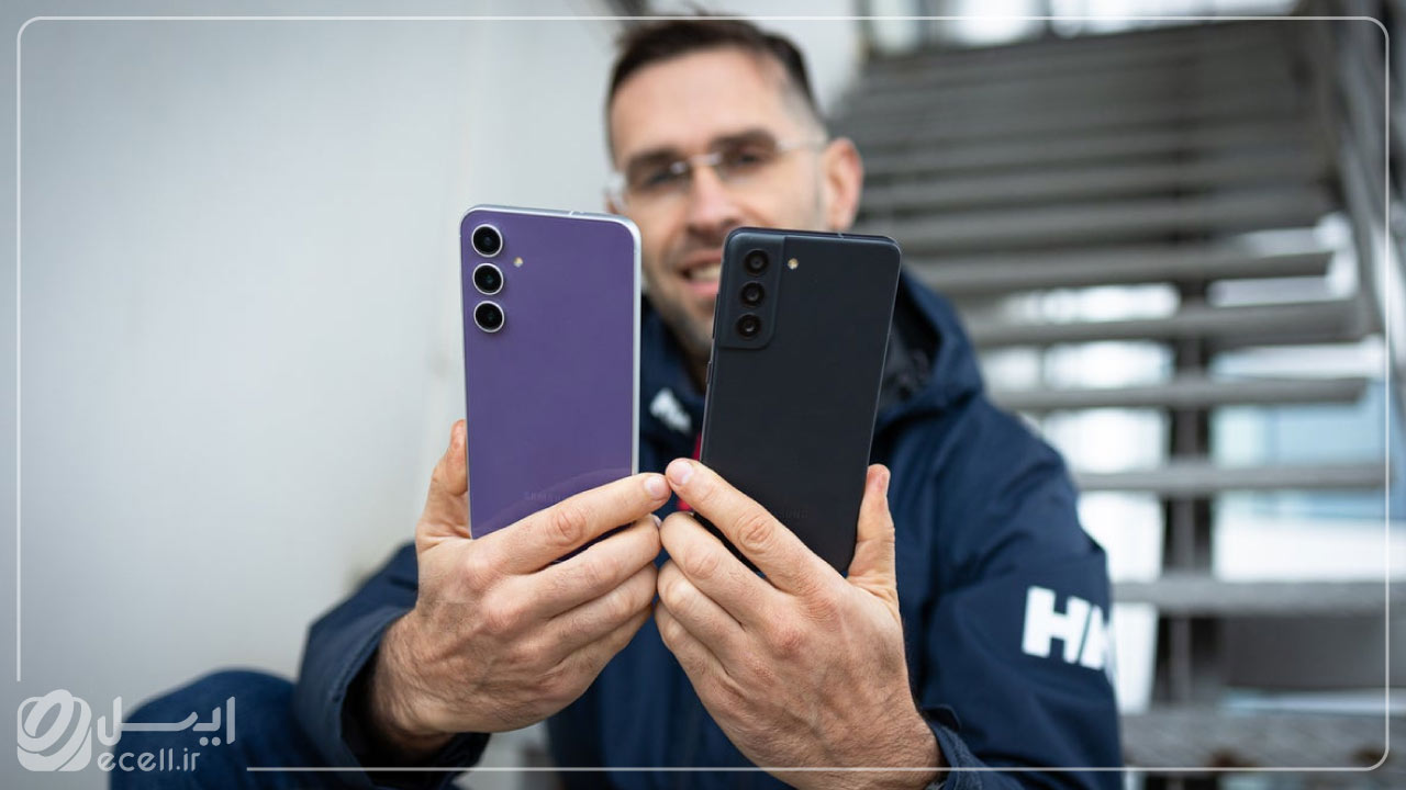 مقایسه S23 FE با S21 FE از نظر ظاهری