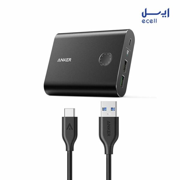 پاور بانک انر ۱۳۴۰۰میلی‌آمپر ساعت مدل A1316-ANKER A1316 POWERCORE+ 13400MAH