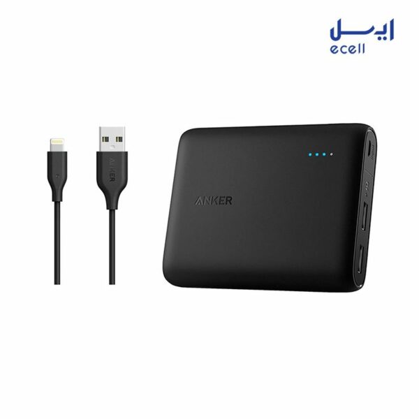 پاور بانک انکر 104000 میلی آمپر ساعت- شارژر همراه- Anker a1214 10400 mAh Power bank