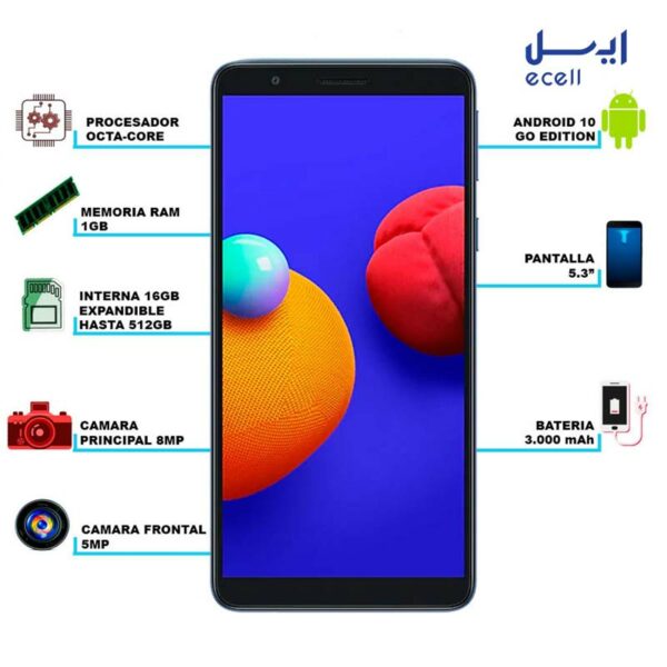 گوشی موبایل سامسونگ Galaxy A01 Core  ظرفیت 16 گیگابایت - رم 1 گیگابایت