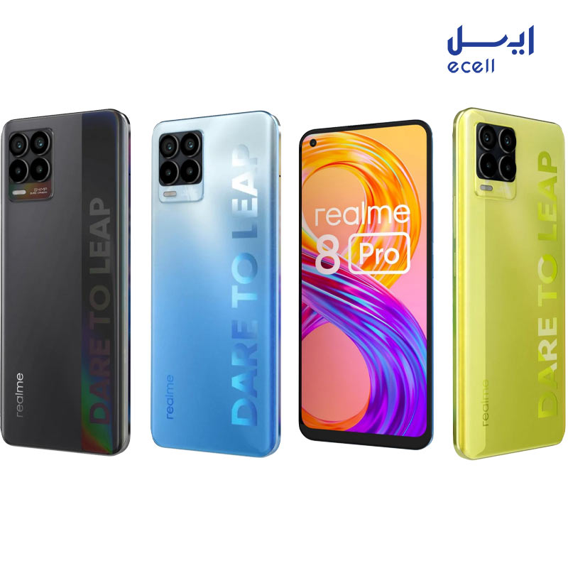 realmi 8 pro 128.6 5 گوشی موبایل ریلمی Realme 8 Pro ظرفیت 128 گیگابایت قیمت ارزان