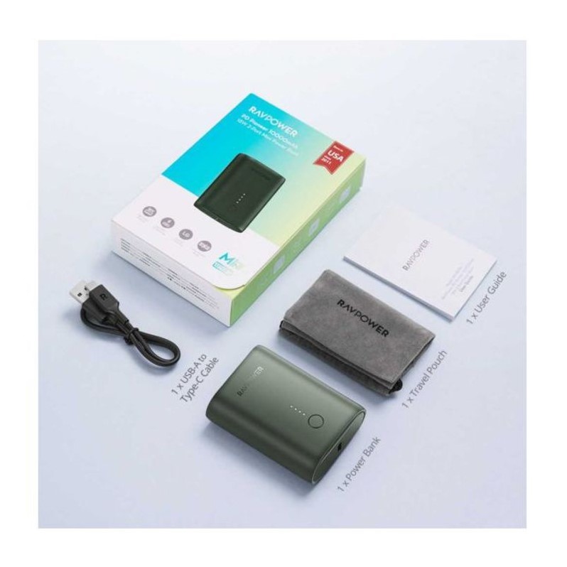 شارژر همراه راوپاور مدل RP-PB194 ظرفیت 10000 میلی آمپرساعت شارژر همراه راوپاور مدل RP-PB194 ظرفیت 10000 میلی آمپرساعت