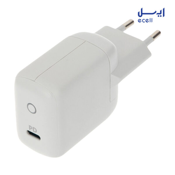 شارژر دیواری انکر مدل B2019 به همراه کابل تبدیل USB-C به لایتنینگ