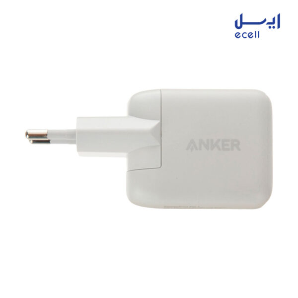 شارژر دیواری انکر مدل B2019 به همراه کابل تبدیل USB-C به لایتنینگ