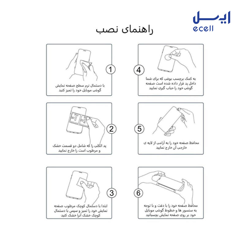 12 5D-2 خرید اینترنتی محافظ صفحه نمایش 5D بوف مدل مناسب برای گوشی موبایل آیفون 12
