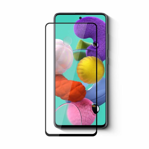 محافظ صفحه نمایش 5D بوف مدل مناسب برای گوشی موبایل سامسونگgalaxy A51