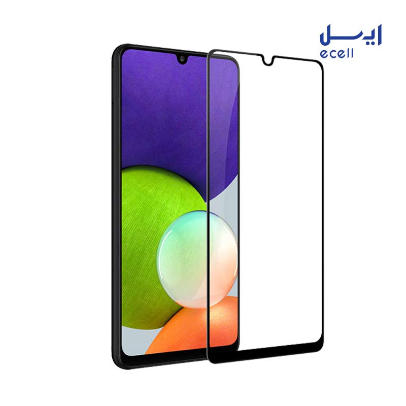 A22 5D 4G خرید محافظ صفحه نمایش 5D گوشی سامسونگ Samsung Galaxy A22