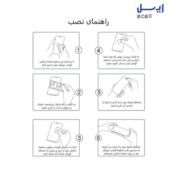 محافظ صفحه نمایش 5D بوف مدل مناسب برای گوشی موبایل سامسونگgalaxy A51