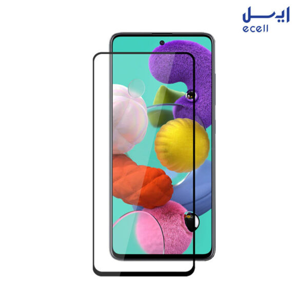 محافظ صفحه نمایش 5D بوف مدل مناسب برای گوشی موبایل سامسونگgalaxy A51