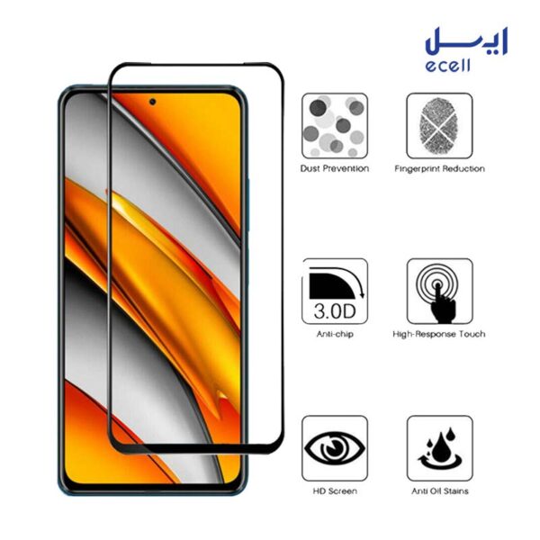 F3-5D-3-600x600 خرید و قیمت محافظ صفحه نمایش 5D بوف مناسب برای گوشی سامسونگ Samsung Galaxy A02